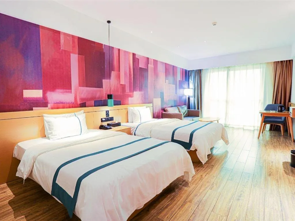 Bed in City Comfort Inn Guilin City Hall