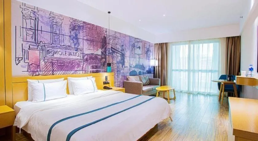 Bed in City Comfort Inn Guilin City Hall