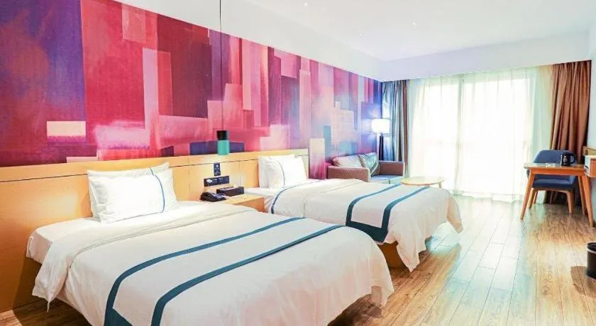 Bed in City Comfort Inn Guilin City Hall