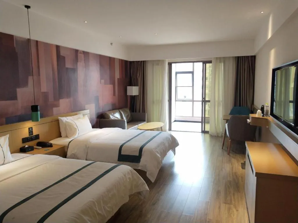 Bed in City Comfort Inn Guilin City Hall