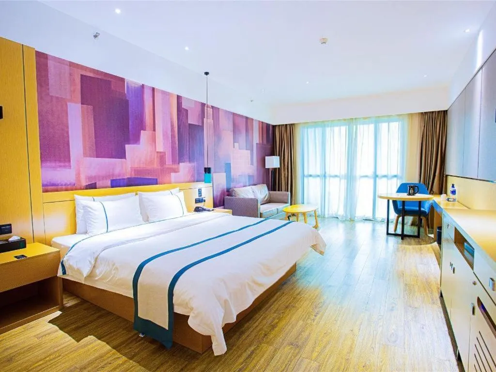 Bed in City Comfort Inn Guilin City Hall