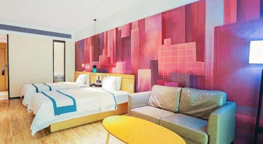 Bed in City Comfort Inn Guilin City Hall