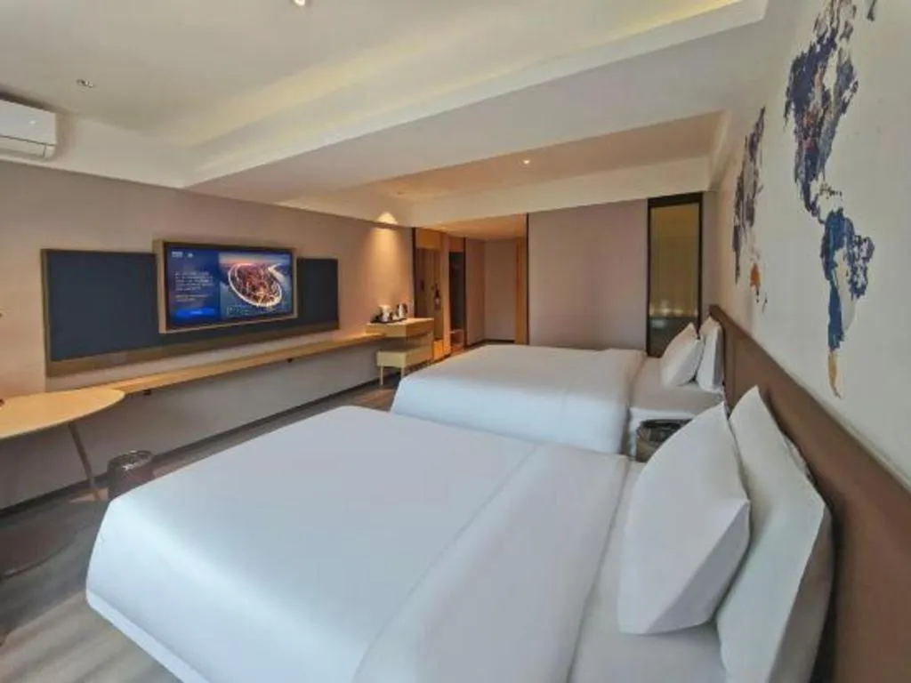 Bed in City Comfort Inn Shenyang Railway Station Taiyuan Street Wanda Plaza