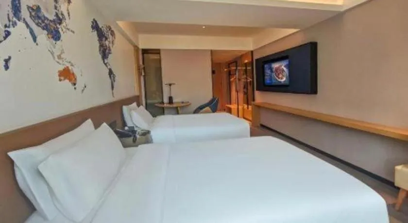 Bed in City Comfort Inn Shenyang Railway Station Taiyuan Street Wanda Plaza