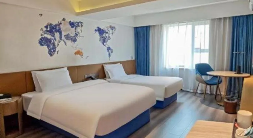 Bed in City Comfort Inn Shenyang Railway Station Taiyuan Street Wanda Plaza