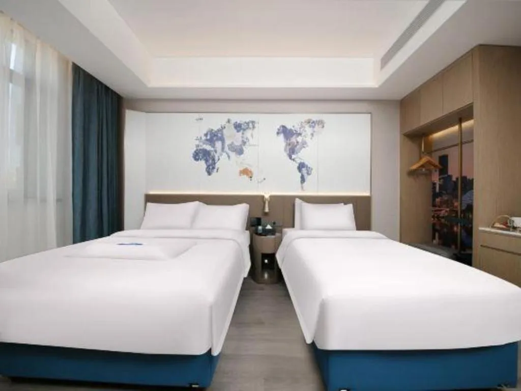 Bed in City Comfort Inn Shenyang Railway Station Taiyuan Street Wanda Plaza