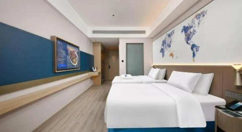 Bed in City Comfort Inn Shenyang Railway Station Taiyuan Street Wanda Plaza