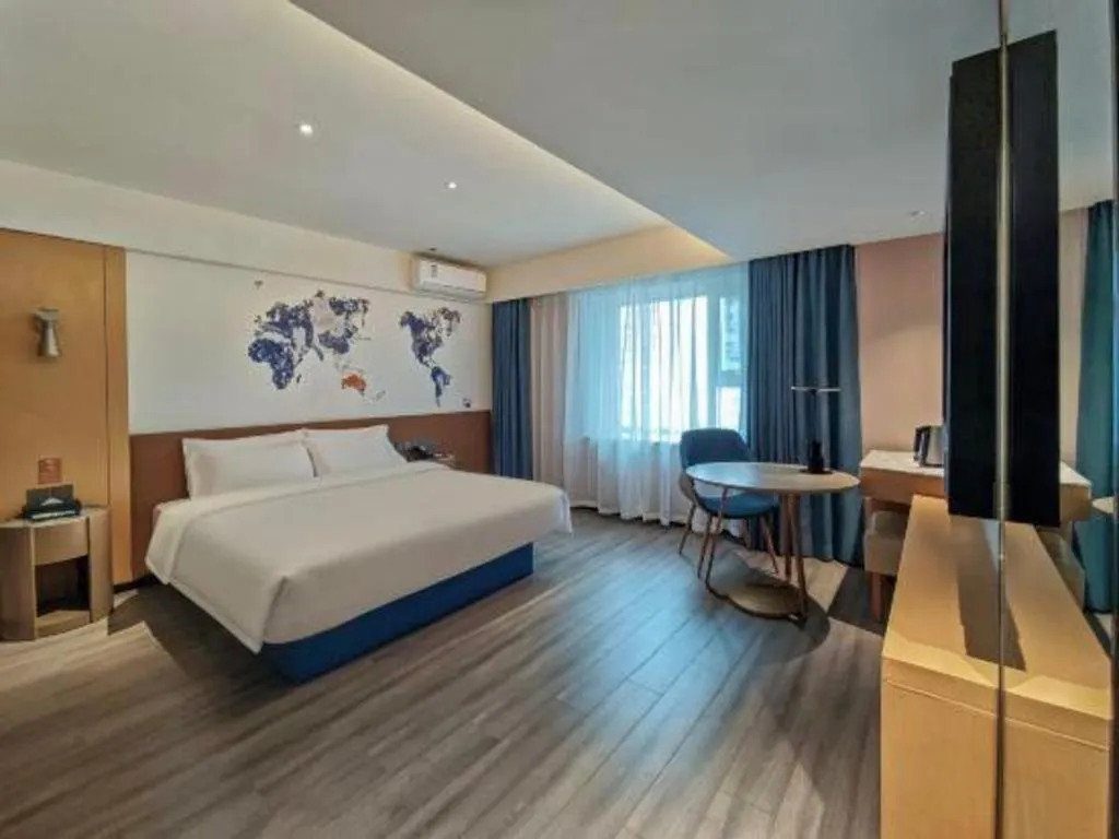 Bed in City Comfort Inn Shenyang Railway Station Taiyuan Street Wanda Plaza