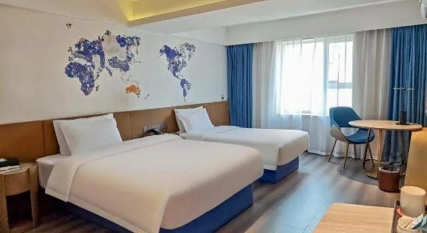 Bed in City Comfort Inn Shenyang Railway Station Taiyuan Street Wanda Plaza