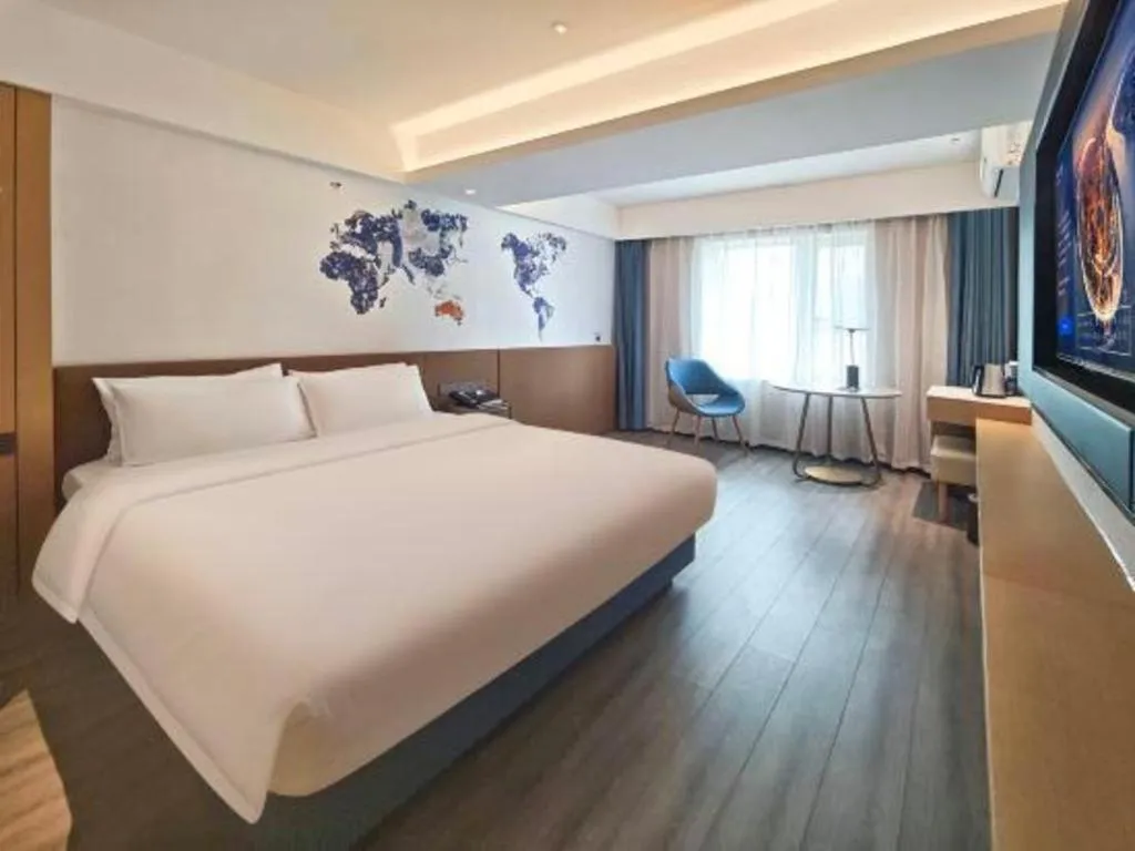 Bed in City Comfort Inn Shenyang Railway Station Taiyuan Street Wanda Plaza