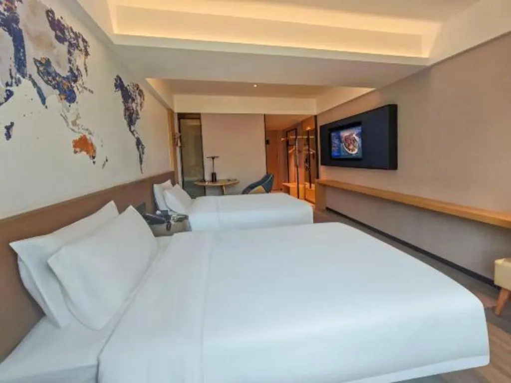 Bed in City Comfort Inn Shenyang Railway Station Taiyuan Street Wanda Plaza