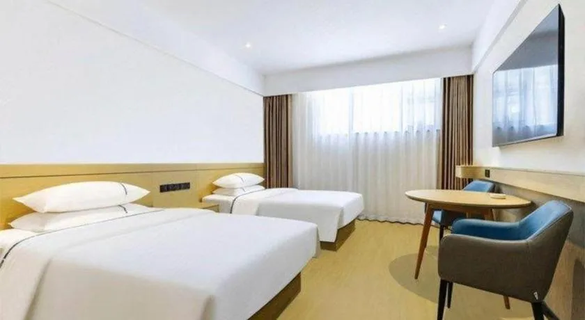 Bed in City Comfort Inn Zhoukou City Chuanhui District Huanghe Road