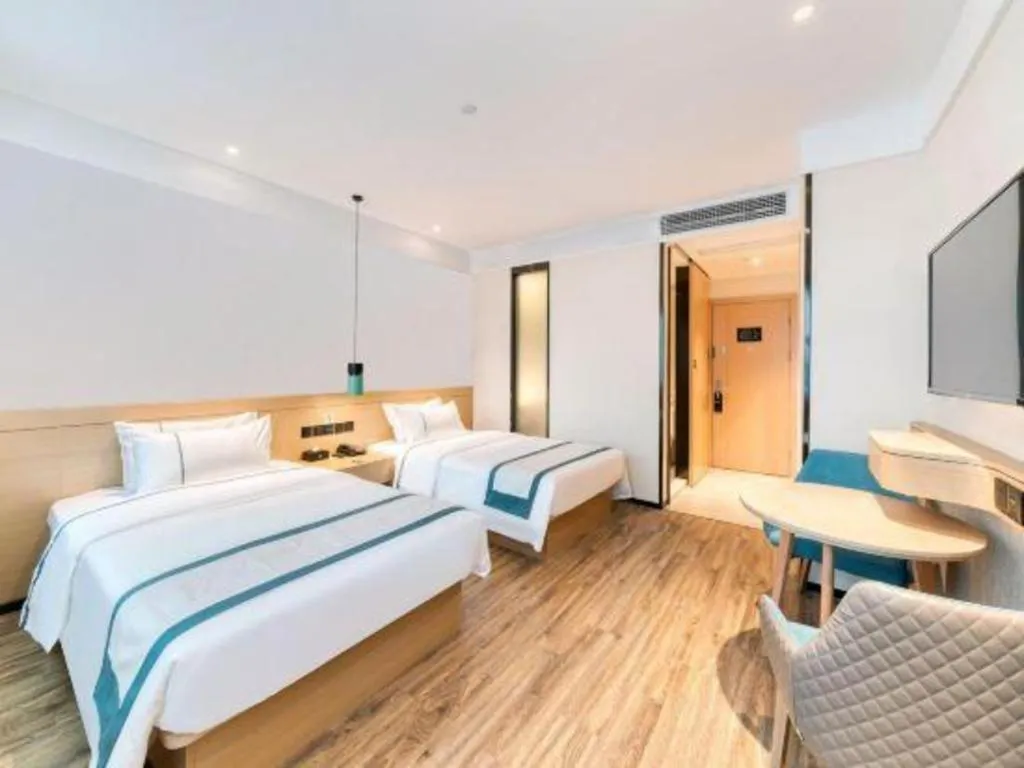 Bed in City Comfort Inn Zhoukou City Chuanhui District Huanghe Road