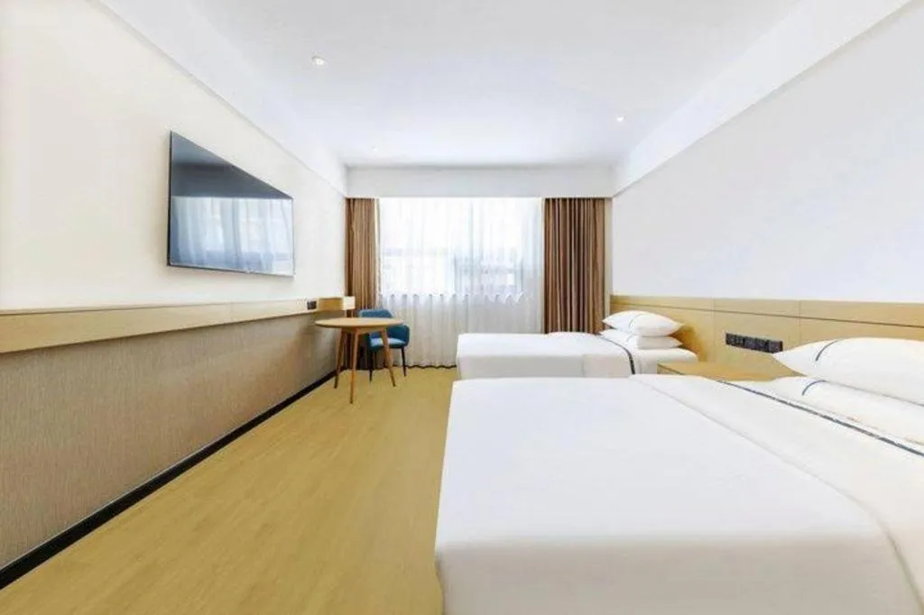 Bed in City Comfort Inn Zhoukou City Chuanhui District Huanghe Road