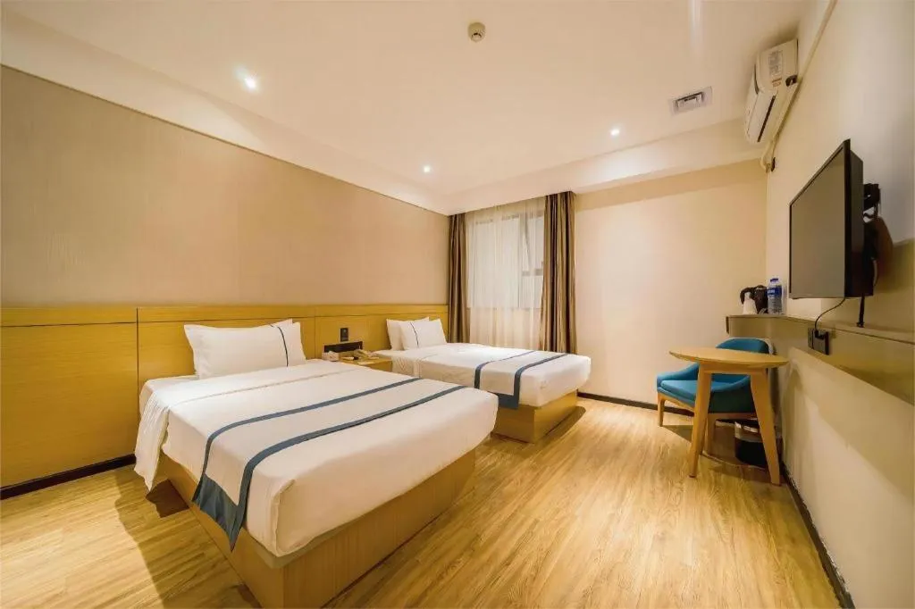 Bed in City Comfort Inn Zhoukou City Chuanhui District Huanghe Road