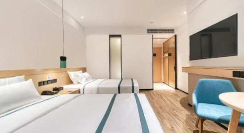 Bed in City Comfort Inn Zhoukou City Chuanhui District Huanghe Road