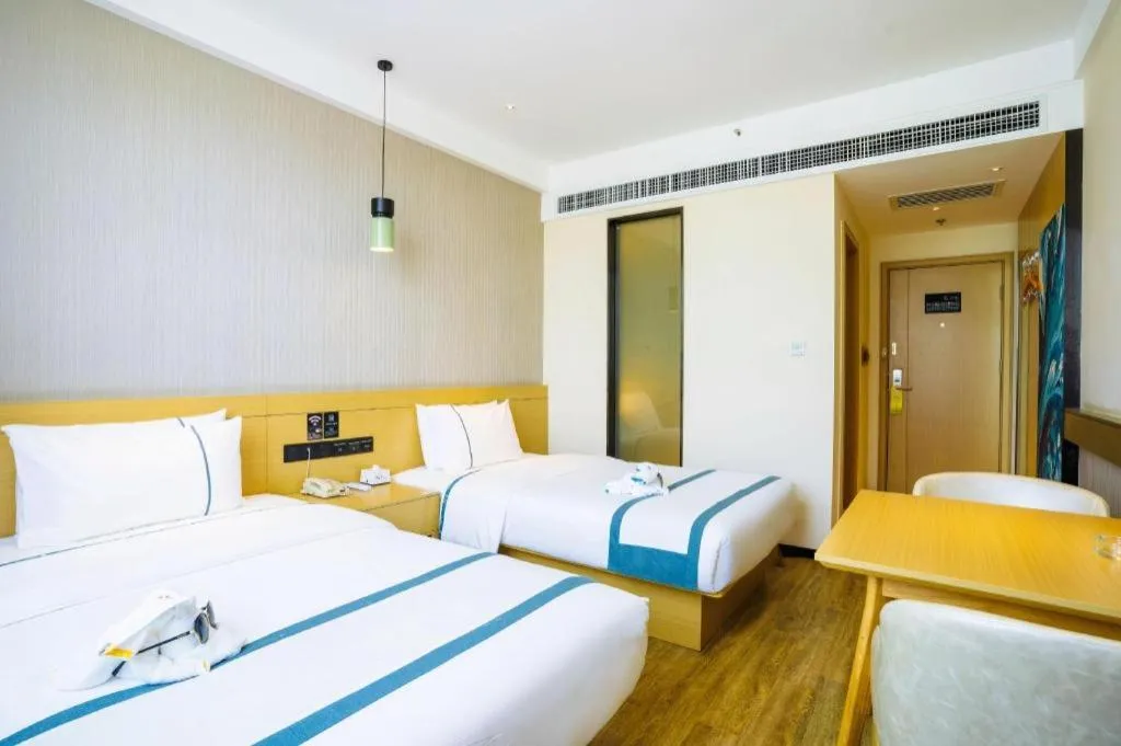 Bed in City Comfort Inn Zhoukou City Chuanhui District Huanghe Road
