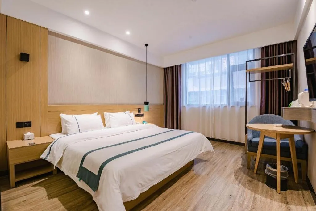 Bed in City Comfort Inn Zhoukou City Chuanhui District Huanghe Road