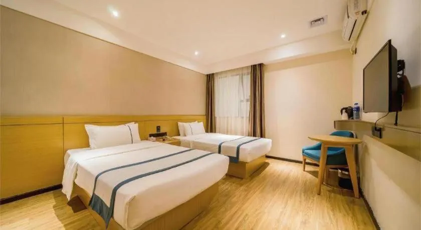 Bed in City Comfort Inn Zhoukou City Chuanhui District Huanghe Road