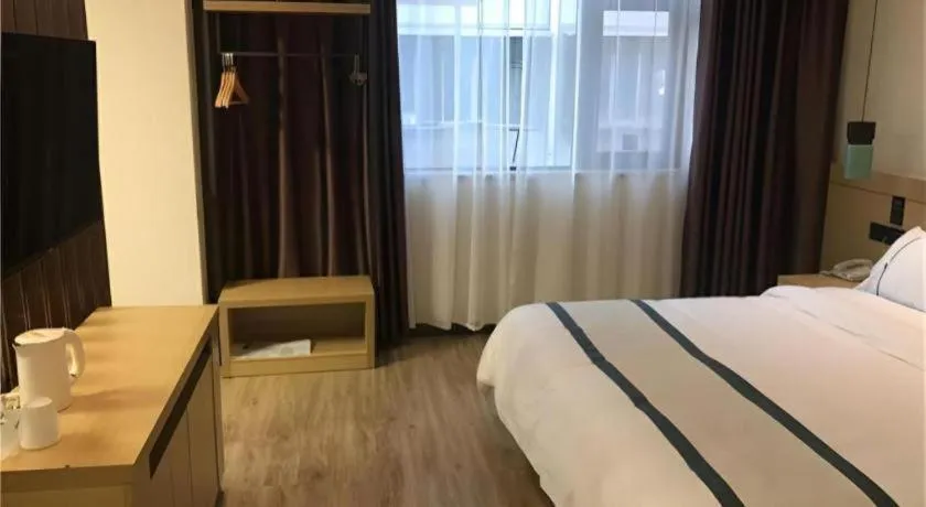 Bed in City Comfort Inn Zhoukou City Chuanhui District Huanghe Road