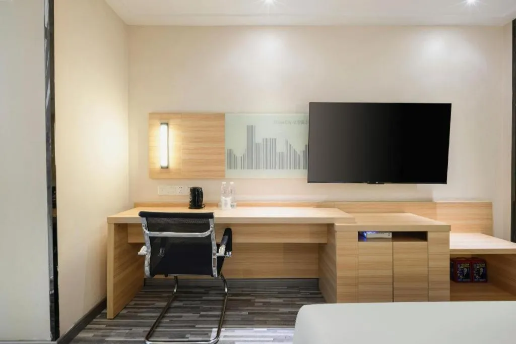 Bed in City Comfort Inn Hechi Chengxi Avenue