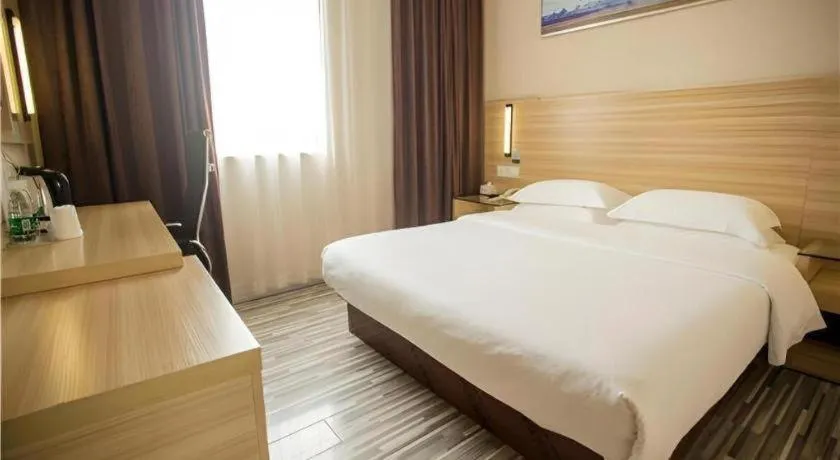 Bed in City Comfort Inn Nanchang Tengwang Pavilion Metro Station