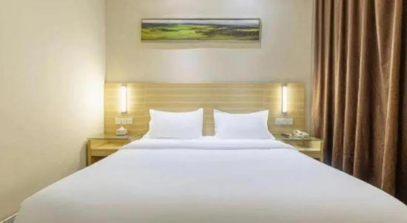 Bed in City Comfort Inn Nanchang Tengwang Pavilion Metro Station