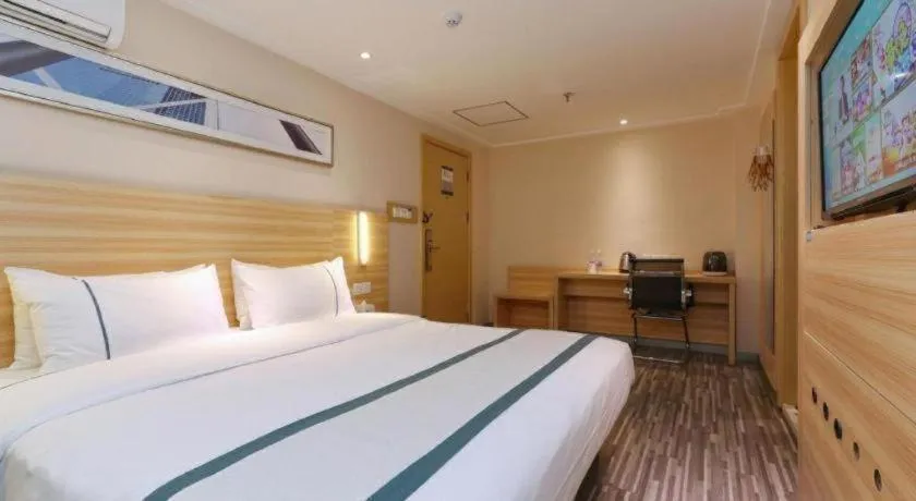 Bed in City Comfort Inn Nanning Police Academy Xianhu Food Street