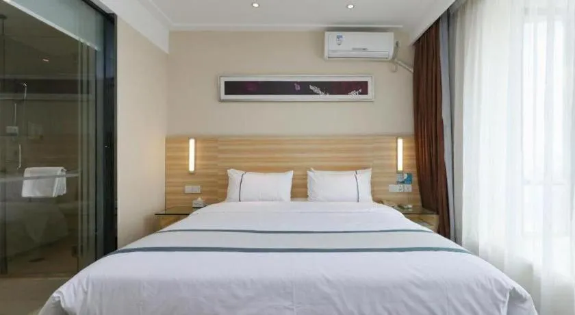 Bed in City Comfort Inn Nanning Police Academy Xianhu Food Street