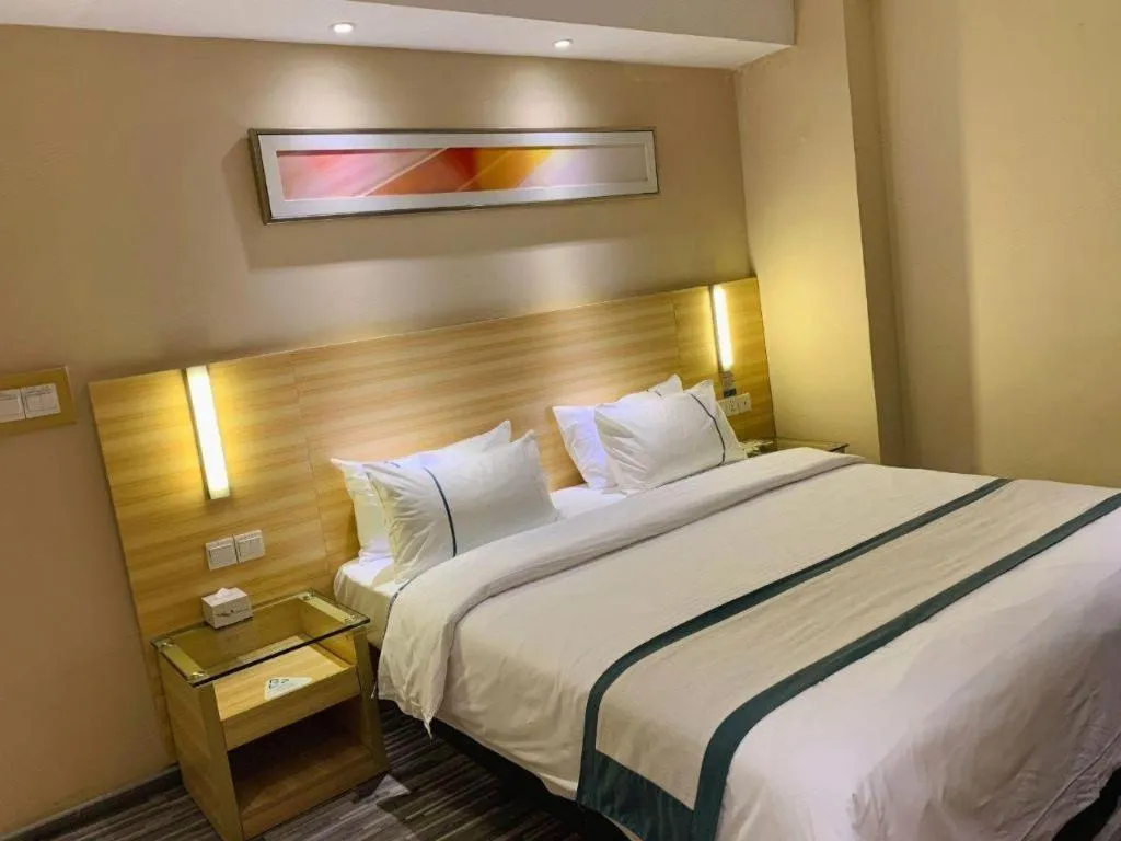 Bed in City Comfort Inn Nanning Police Academy Xianhu Food Street