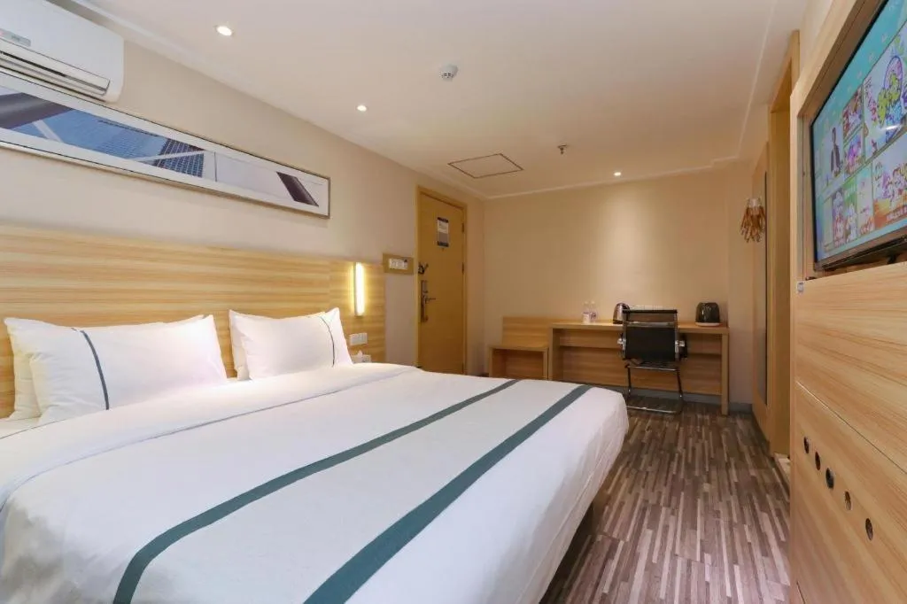 Bed in City Comfort Inn Nanning Police Academy Xianhu Food Street