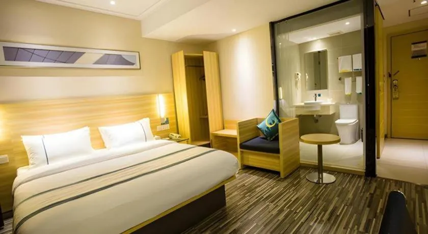 Bed in City Comfort Inn Nanning Police Academy Xianhu Food Street