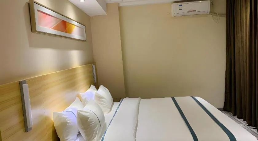 Bed in City Comfort Inn Nanning Police Academy Xianhu Food Street