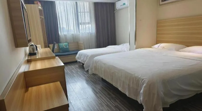 Bed in City Comfort Inn Nanning Police Academy Xianhu Food Street