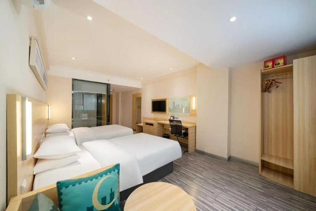 Bed in City Comfort Inn Nanning Police Academy Xianhu Food Street