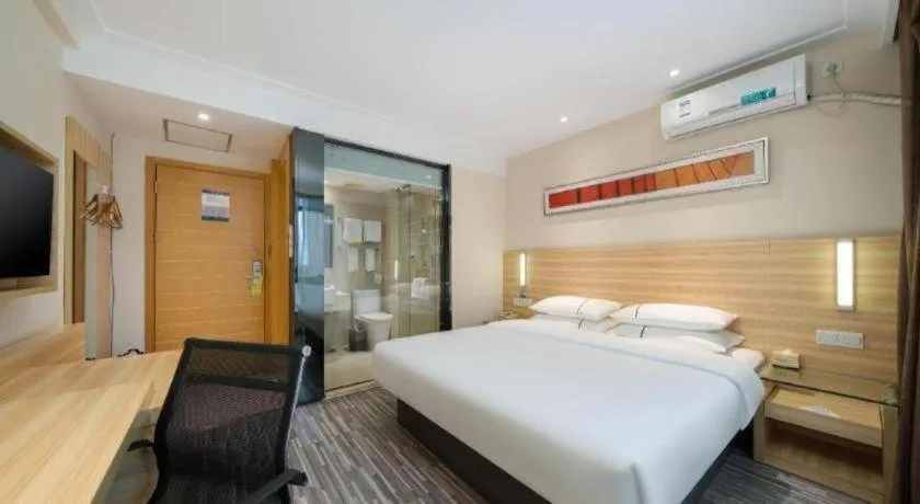 Bed in City Comfort Inn Nanning Police Academy Xianhu Food Street