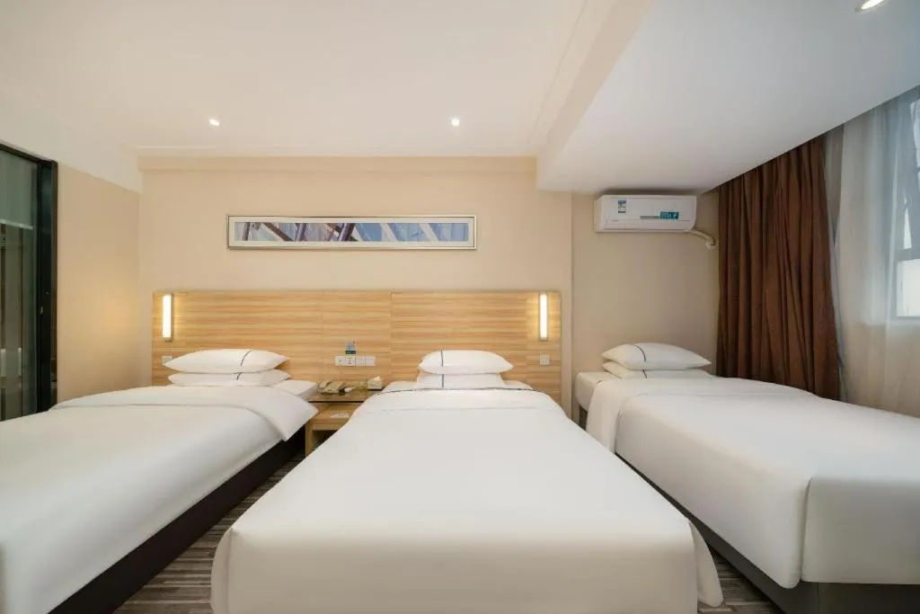 Bed in City Comfort Inn Nanning Police Academy Xianhu Food Street