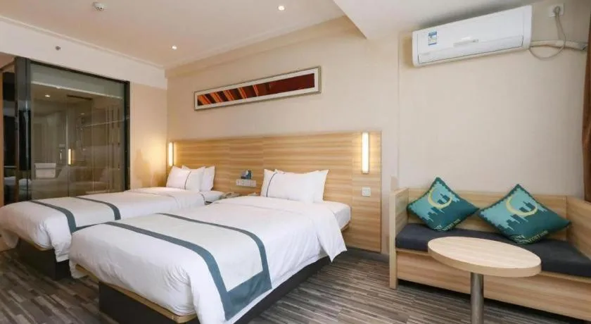 Bed in City Comfort Inn Nanning Police Academy Xianhu Food Street