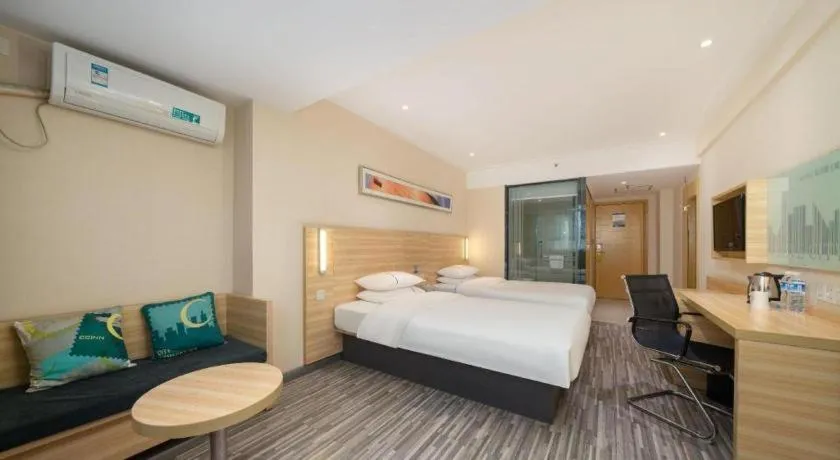 Bed in City Comfort Inn Nanning Police Academy Xianhu Food Street