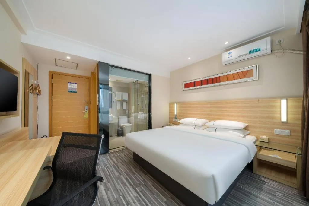 Bed in City Comfort Inn Nanning Police Academy Xianhu Food Street