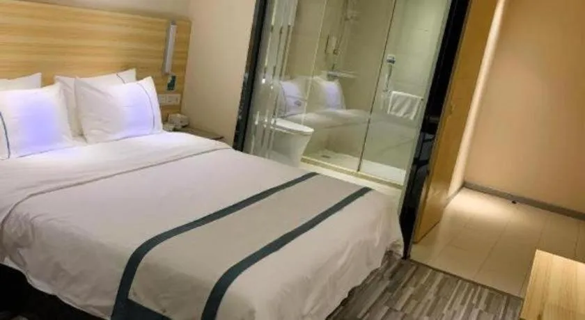 Bed in City Comfort Inn Nanning Police Academy Xianhu Food Street