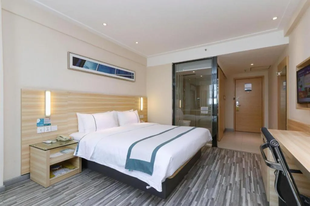 Bed in City Comfort Inn Nanning Police Academy Xianhu Food Street