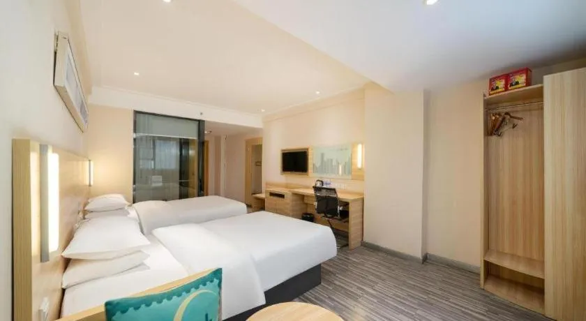 Bed in City Comfort Inn Nanning Police Academy Xianhu Food Street