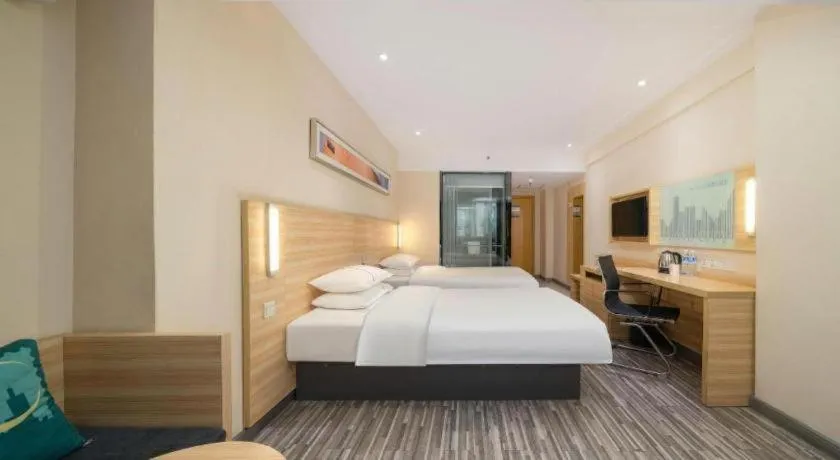 Bed in City Comfort Inn Nanning Police Academy Xianhu Food Street