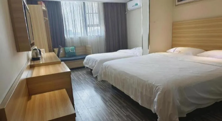 Bed in City Comfort Inn Nanning Police Academy Xianhu Food Street