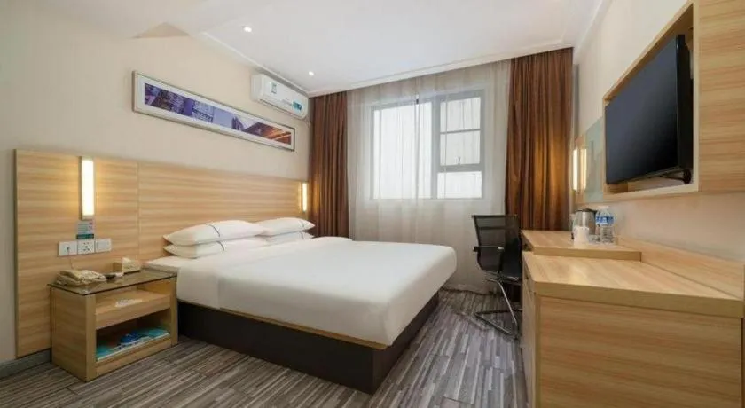 Bed in City Comfort Inn Nanning Police Academy Xianhu Food Street