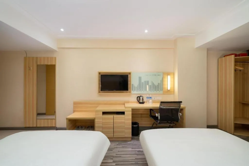 Bed in City Comfort Inn Nanning Police Academy Xianhu Food Street