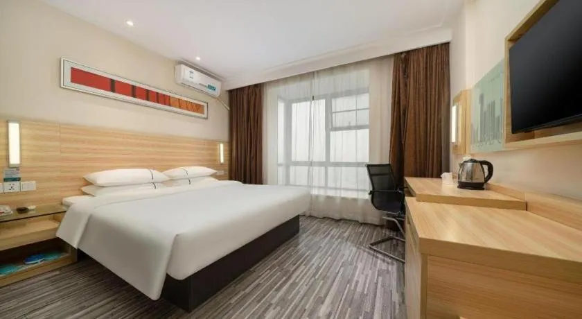 Bed in City Comfort Inn Nanning Police Academy Xianhu Food Street