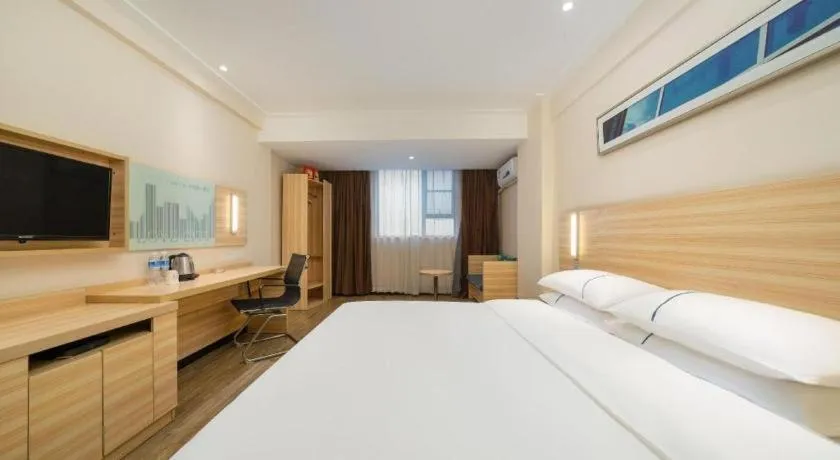 Bed in City Comfort Inn Nanning Police Academy Xianhu Food Street