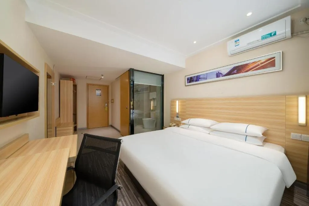 Bed in City Comfort Inn Nanning Police Academy Xianhu Food Street